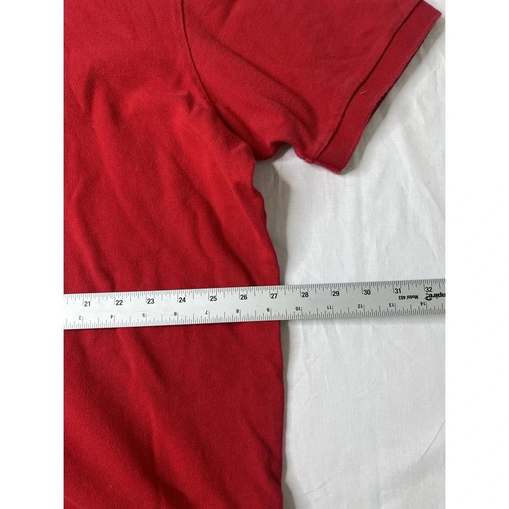 *Polo‎ Ralph Lauren Mens Red Polo Shirt Size 2XB / 2TG Short Sleeve